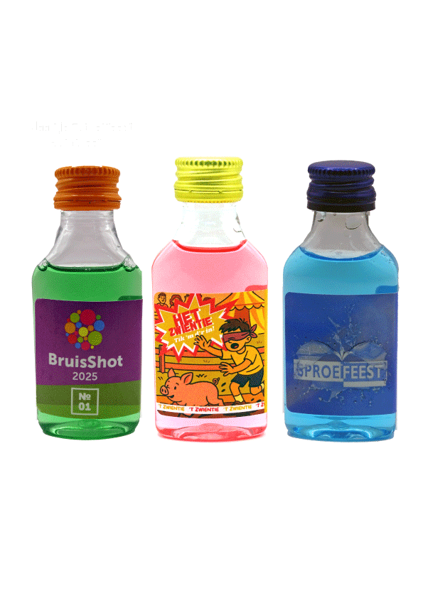 Voorbeelden van shotjes voor een zomerfeest of dorpsfeest
